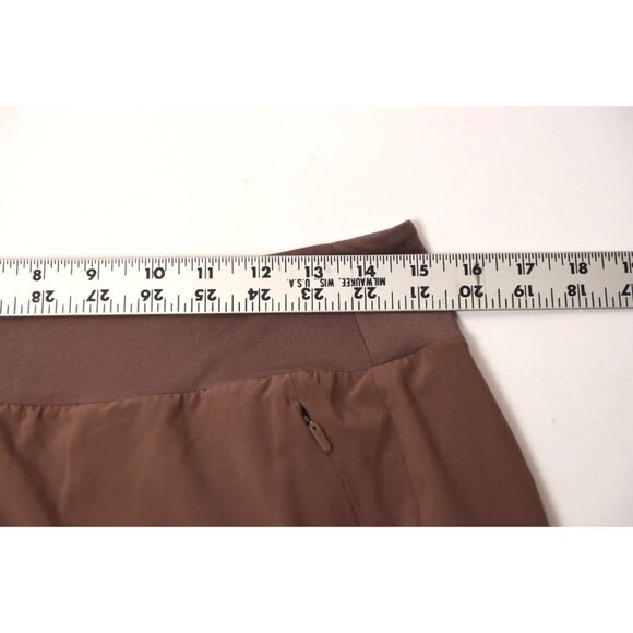Athleta Skort Athletic Tennis Skirt Brown Size 10T Pockets - Picture 10 of 11